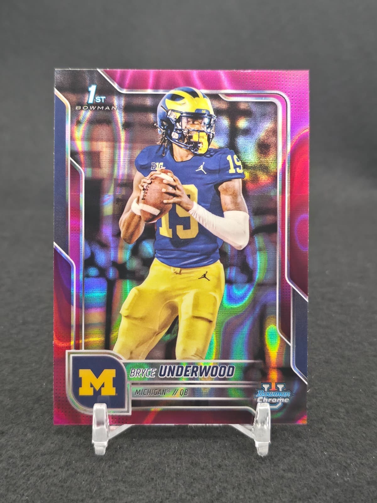 Bryce Underwood trading card