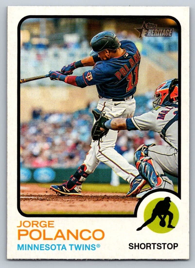 Jorge Polanco 2022 topps Topps Heritage