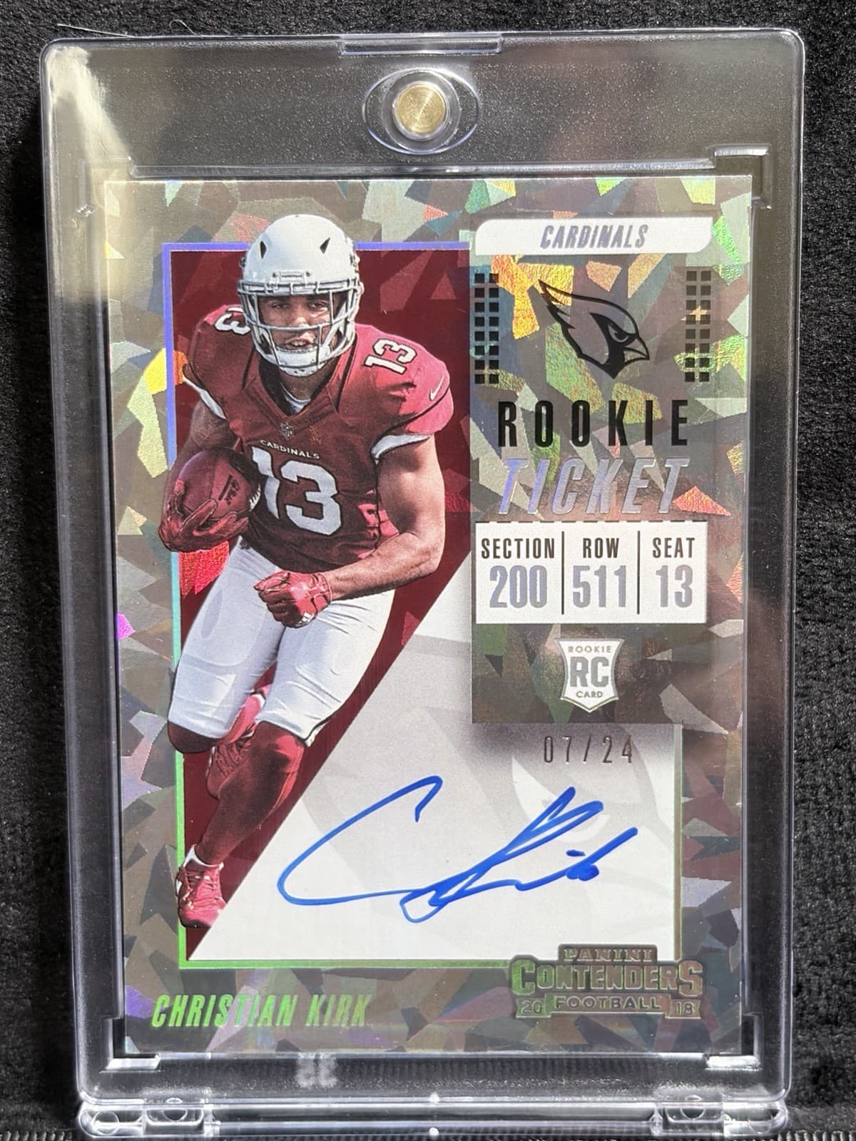 Christian Kirk trading card