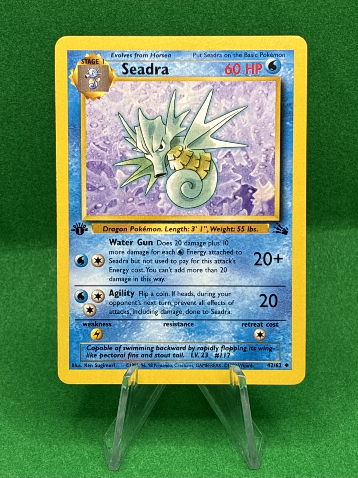 Seadra 1999 Pokemon Fossil