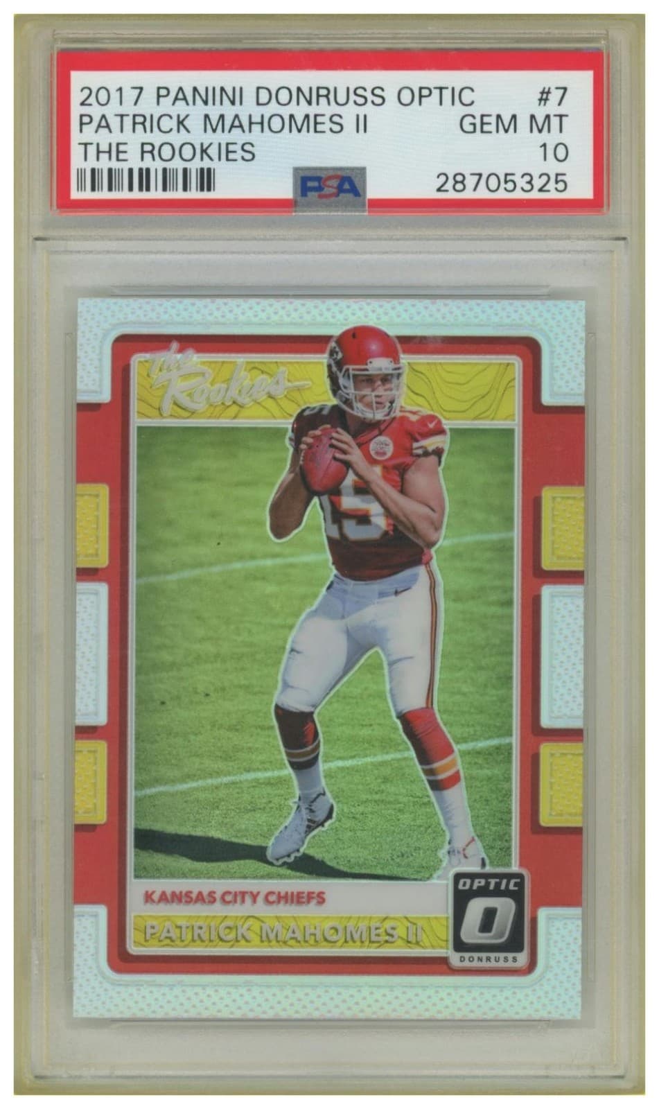 Odell Beckham Jr 2017 panini Donruss Optic