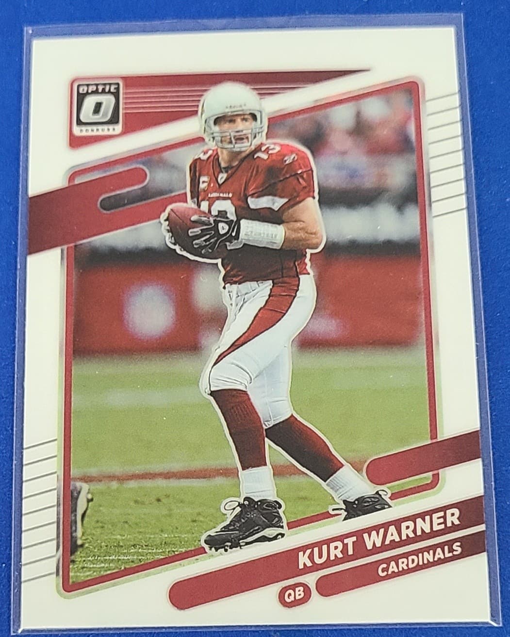Kurt Warner 2021 panini Donruss Optic