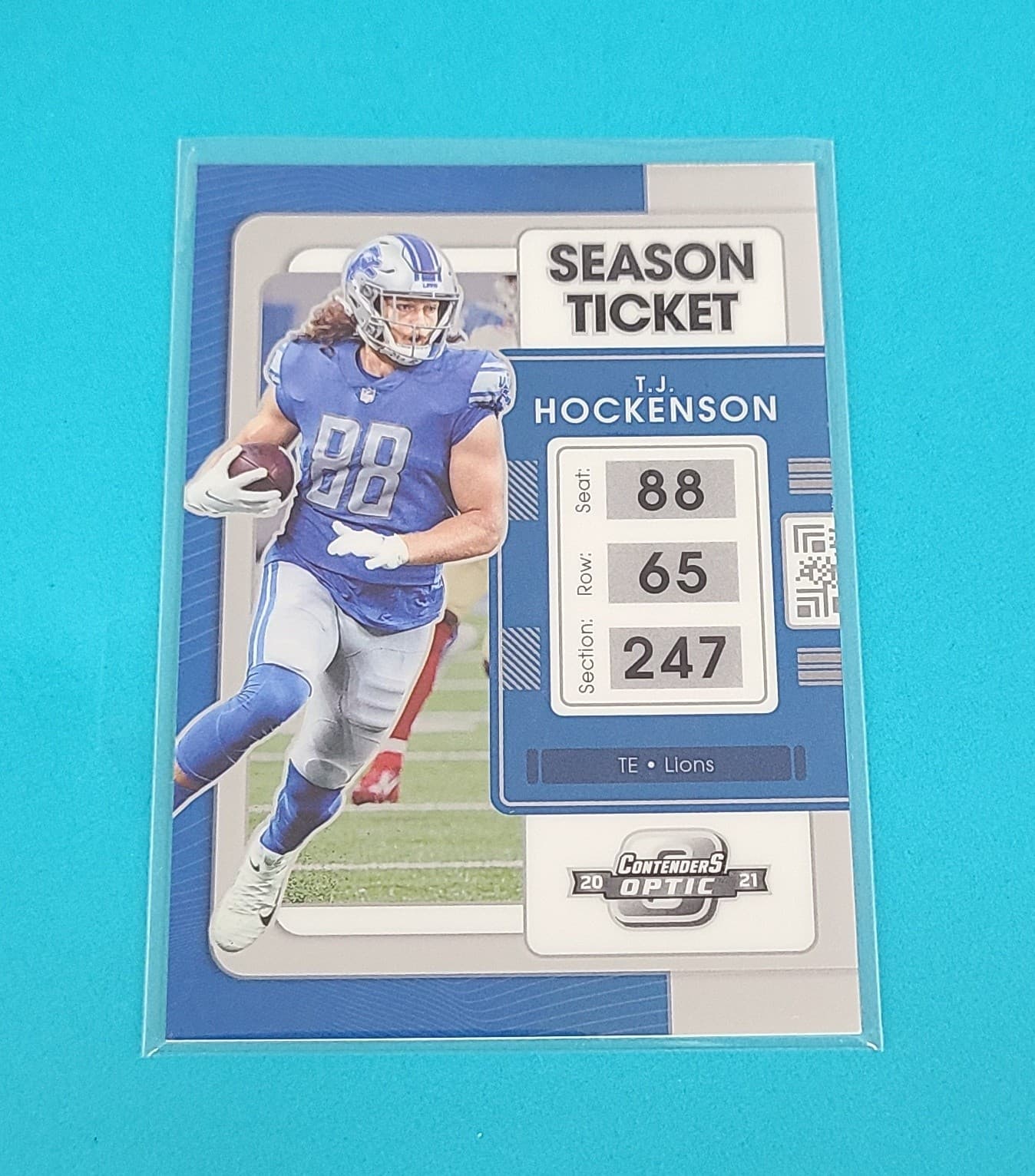 T.J. Hockenson 2021 panini