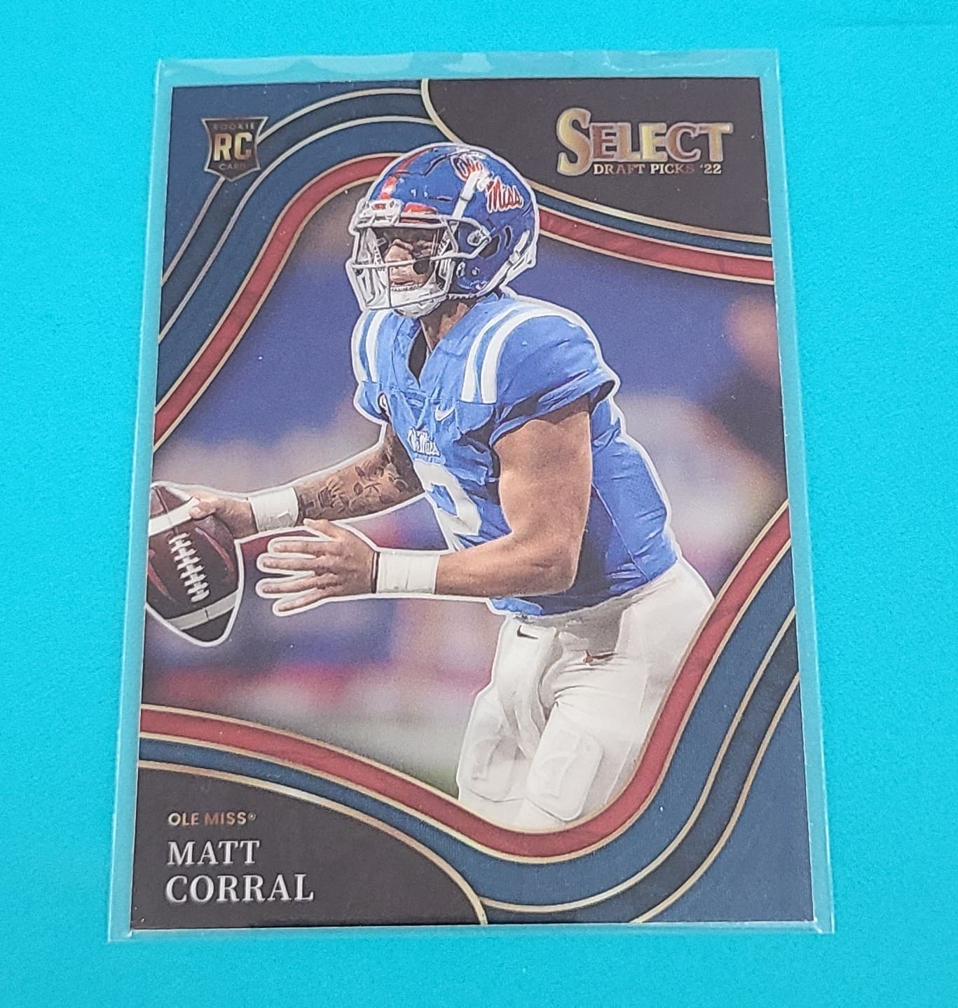Matt Corral 2022 panini Panini Select Draft Picks