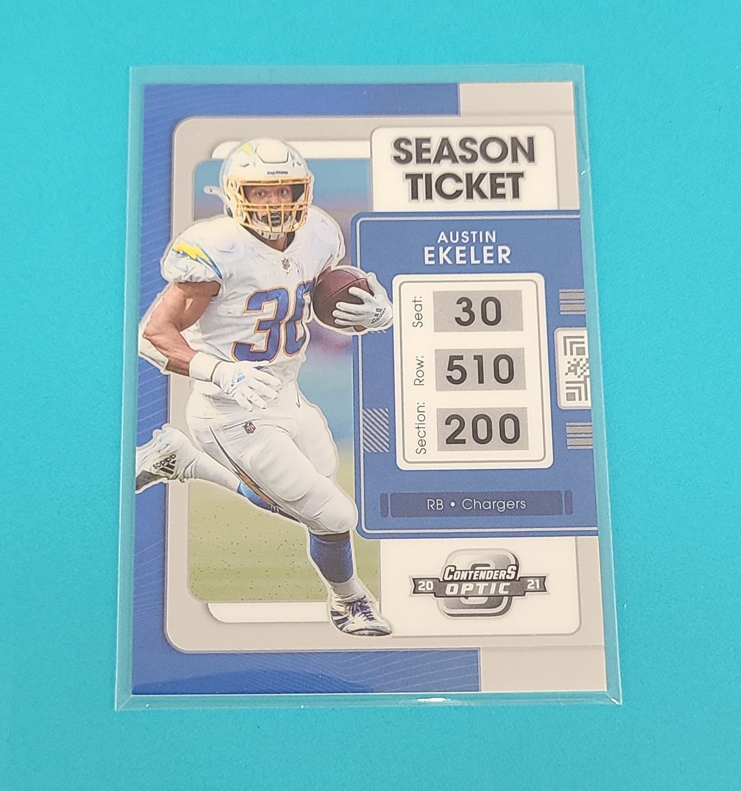 Austin Ekeler trading card