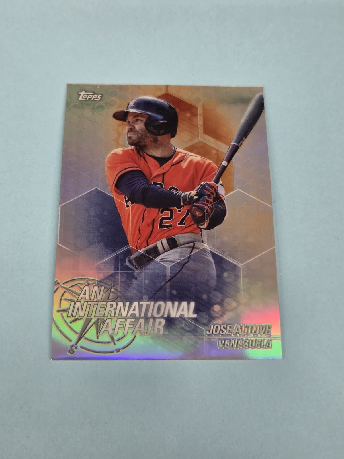 Jose Altuve 2018 topps Topps Chrome Update