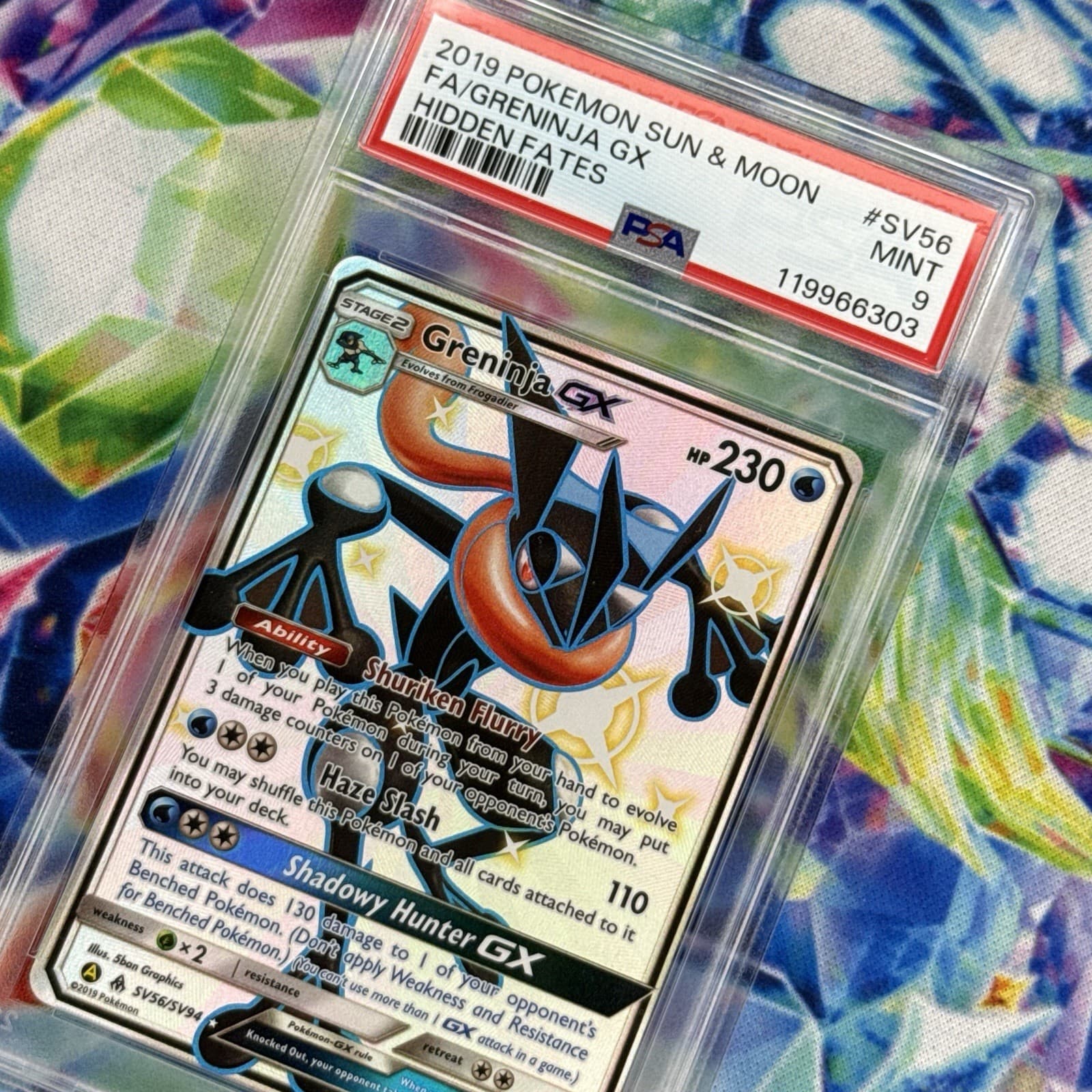 Greninja-GX trading card