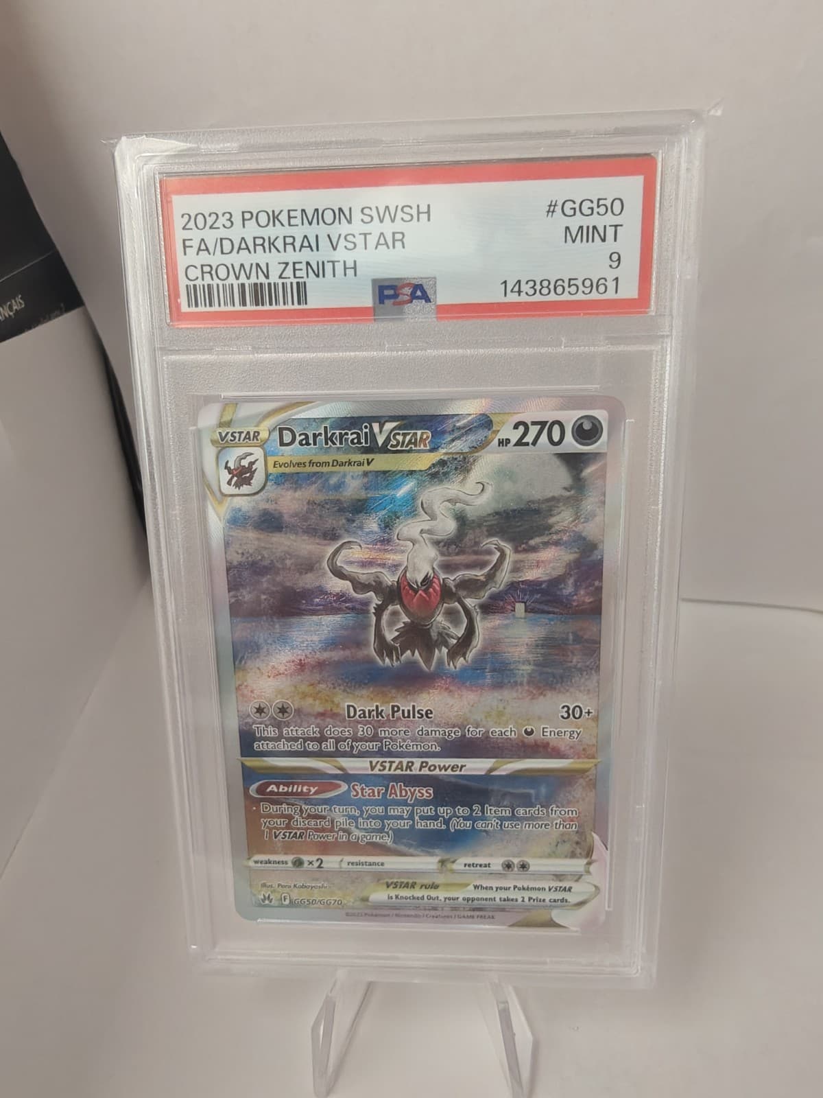 Darkrai VSTAR trading card