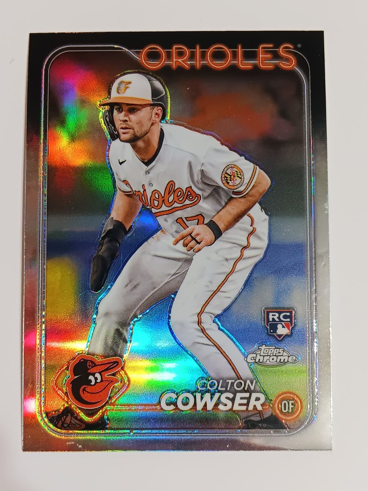 Colton Cowser trading card