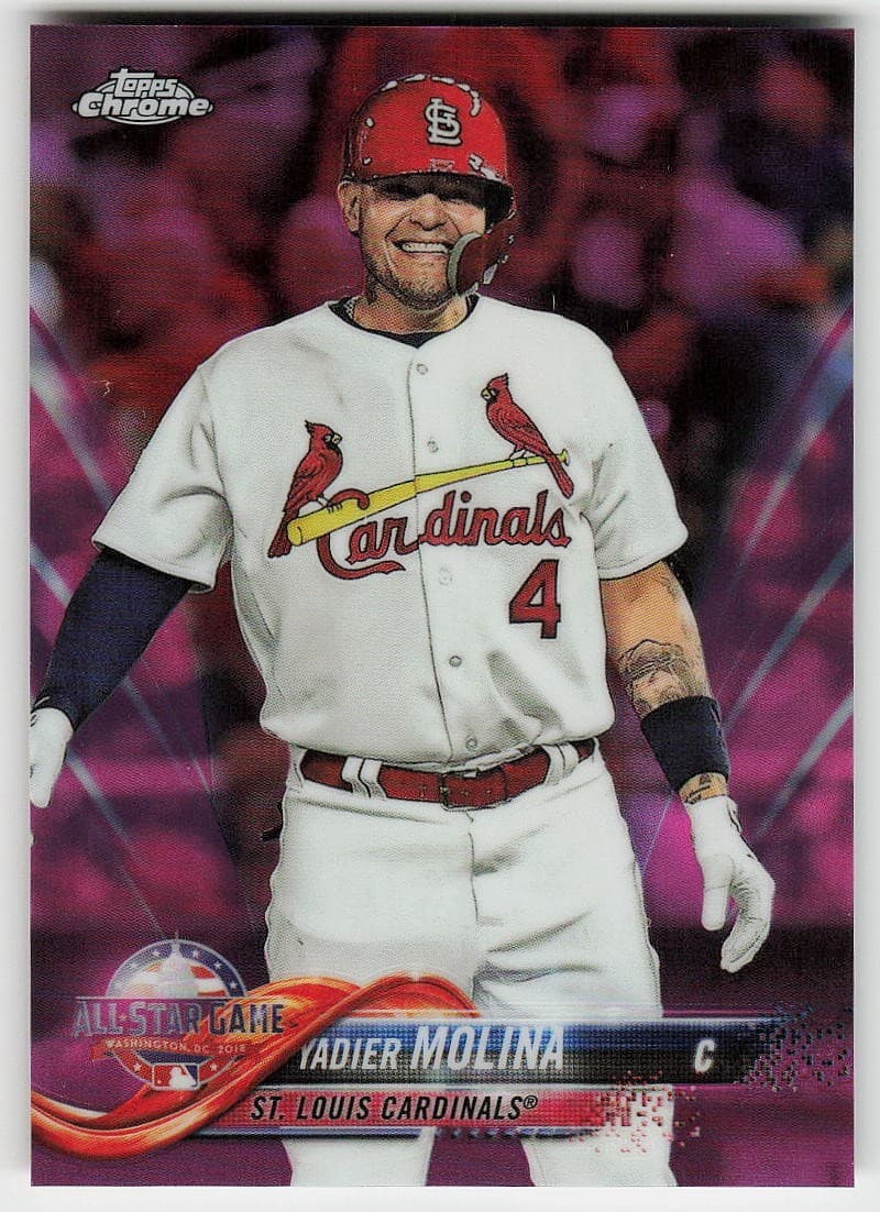 Yadier Molina 2018 topps Topps Chrome Update