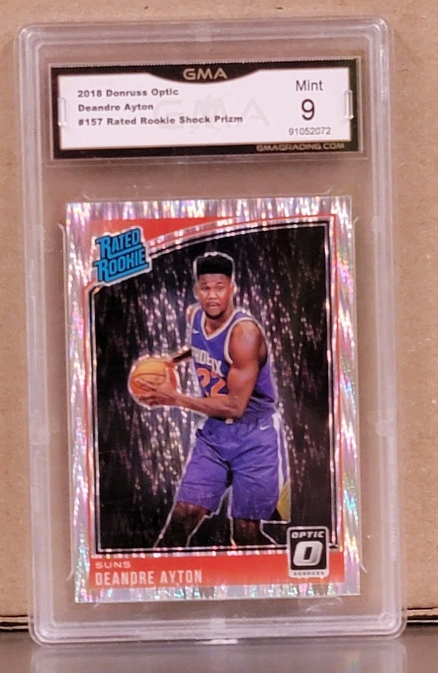 Deandre Ayton trading card