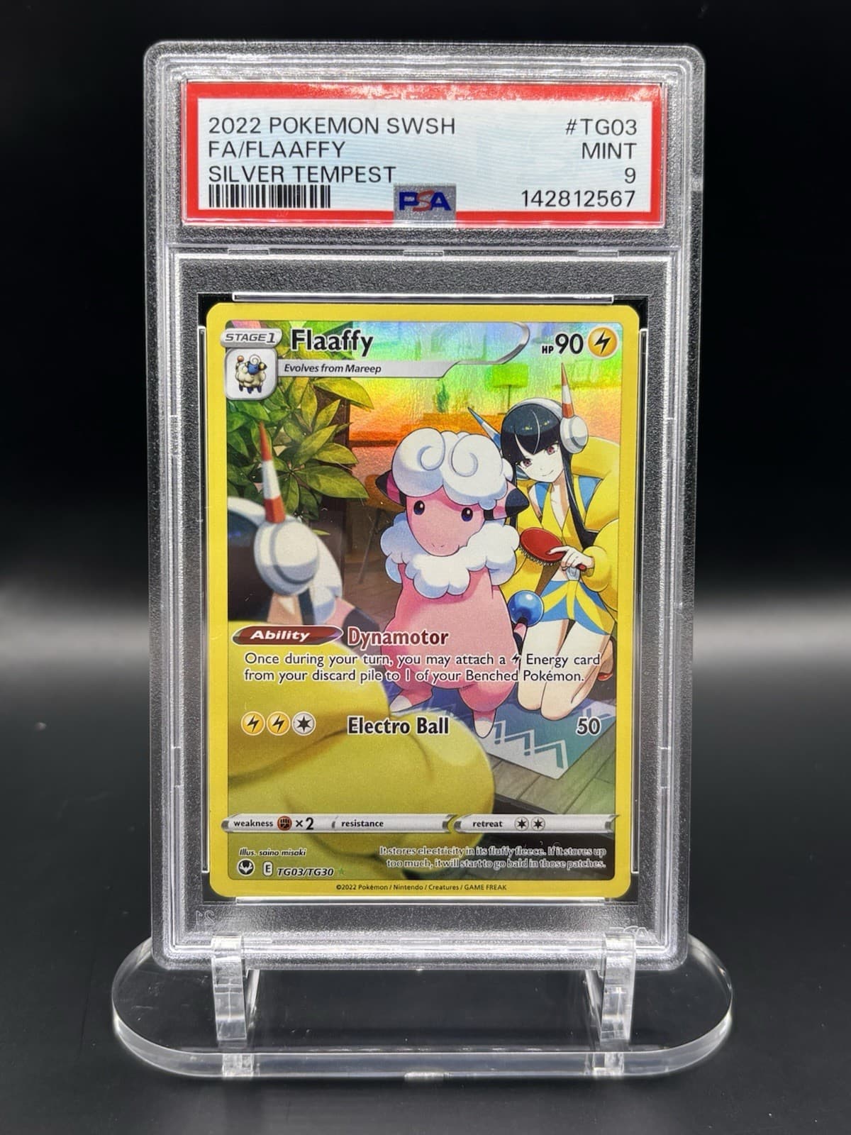 Flaaffy trading card
