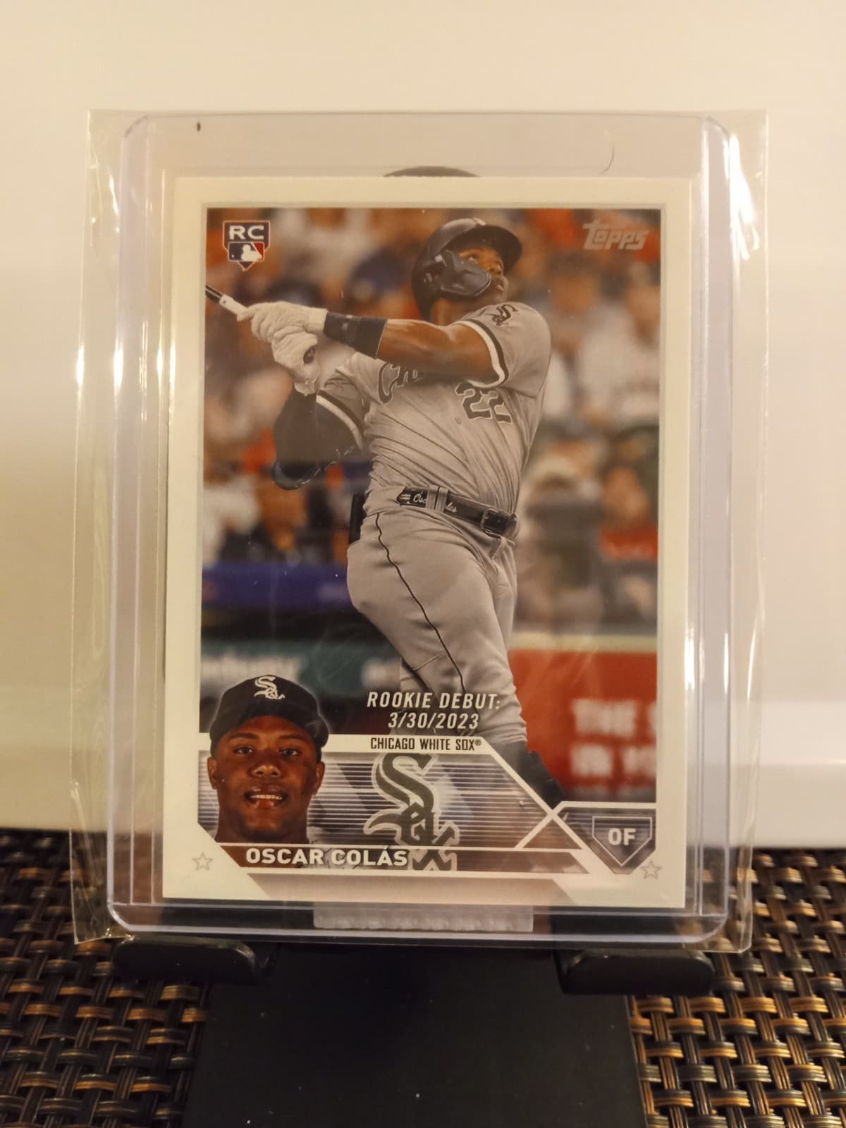 Oscar Colas trading card