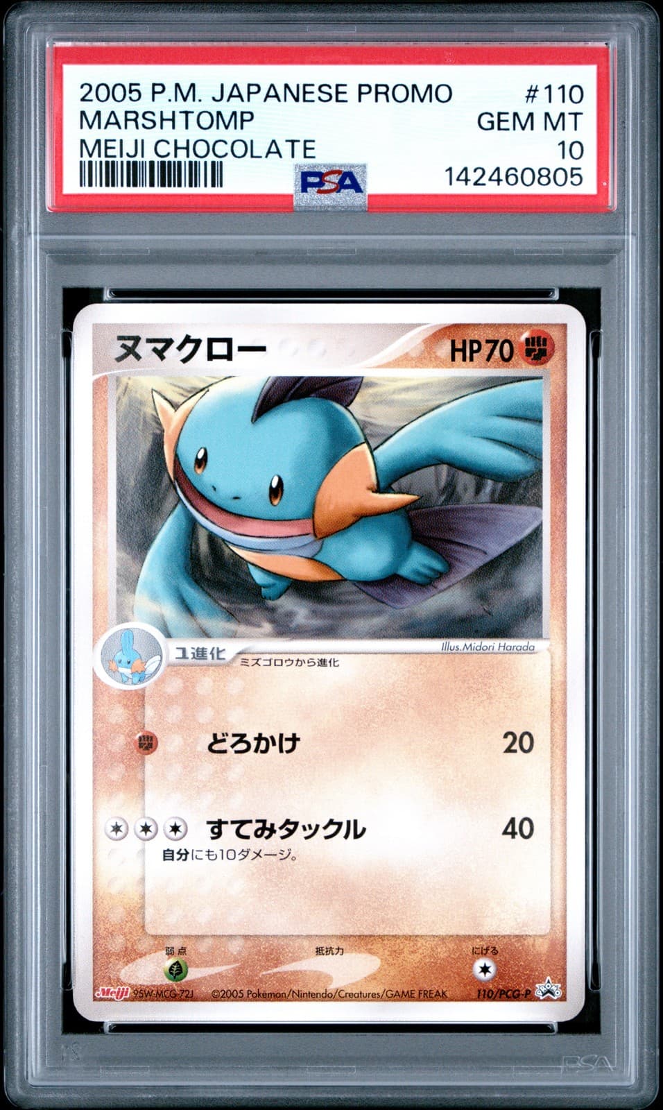 Marshtomp trading card