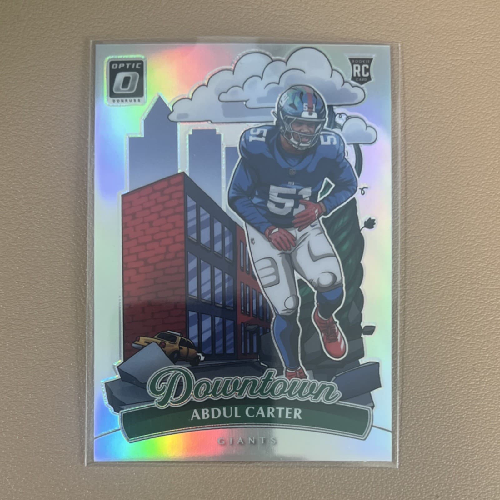 Abdul Carter 2025 panini Panini Donruss Optic