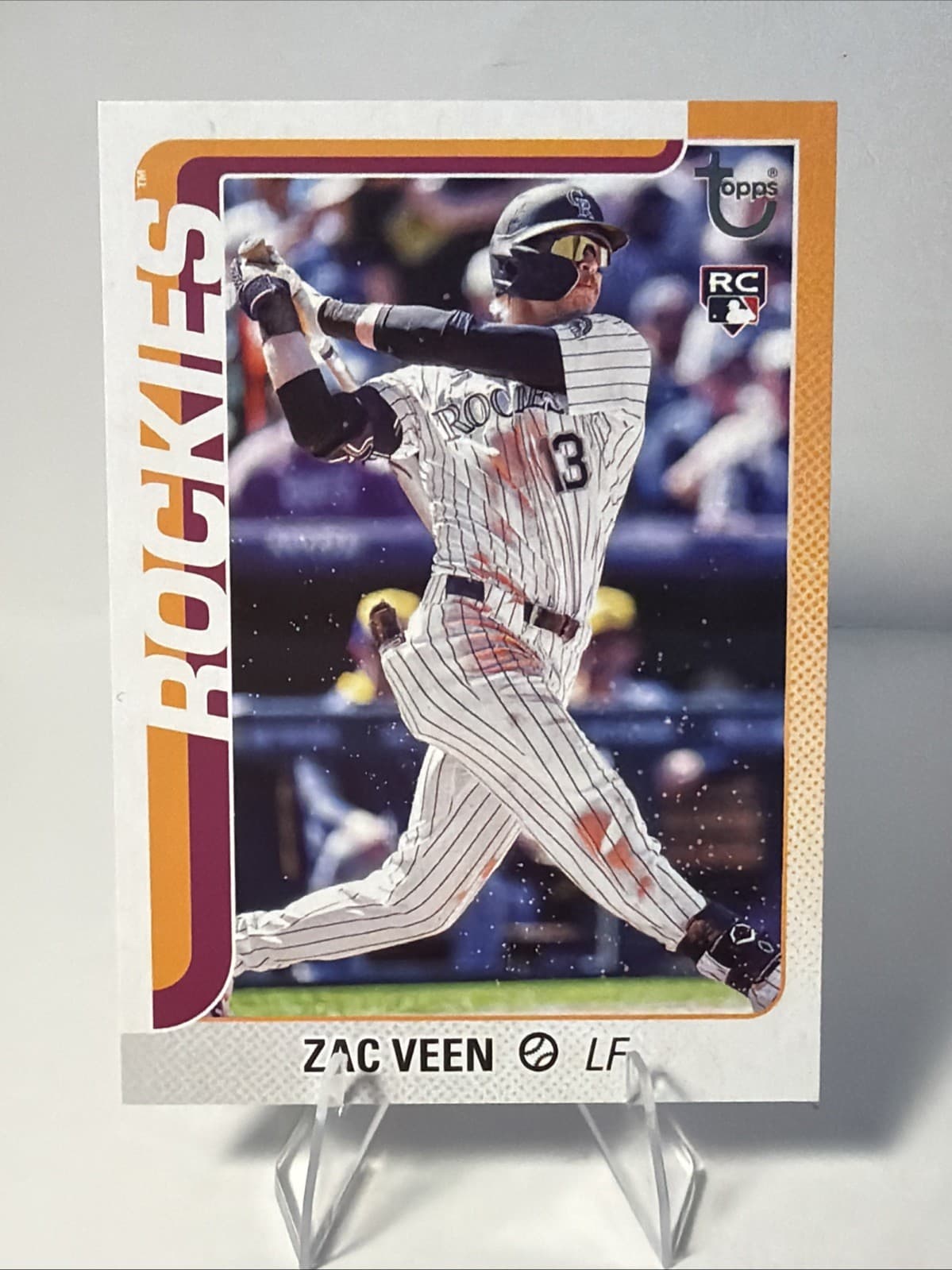 Zac Veen 2025 topps Topps Update Gold