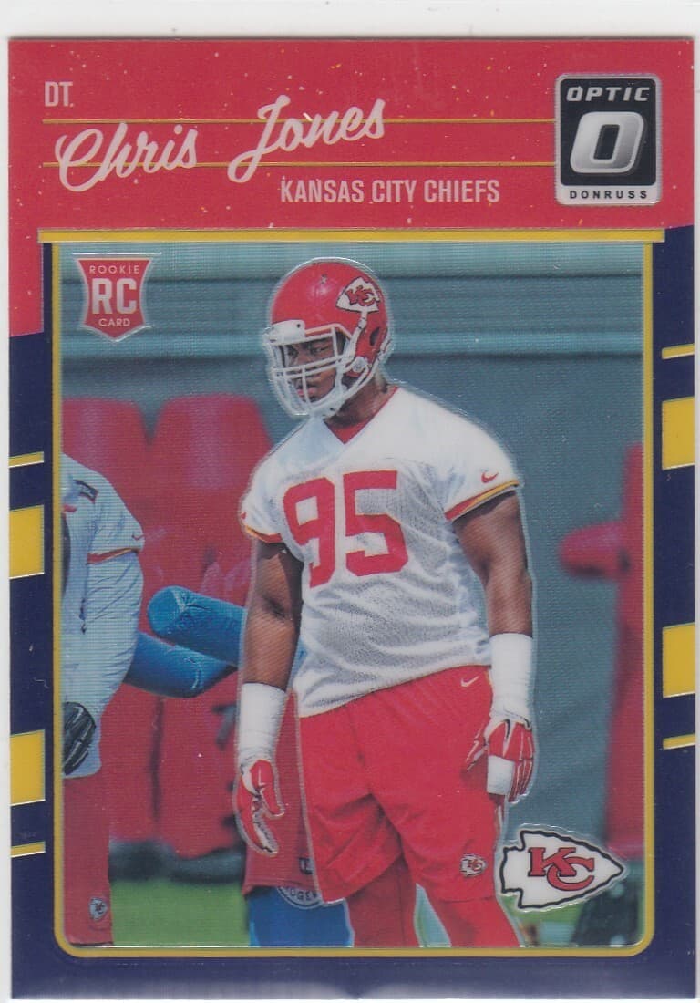 Chris Jones trading card