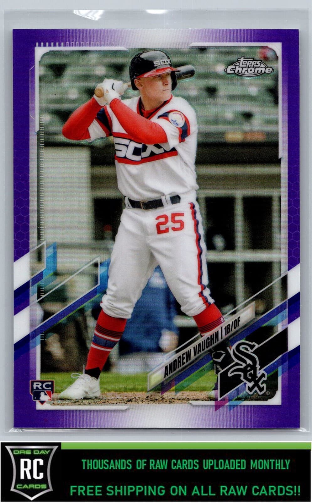 Andrew Vaughn 2021 topps Topps Chrome Update