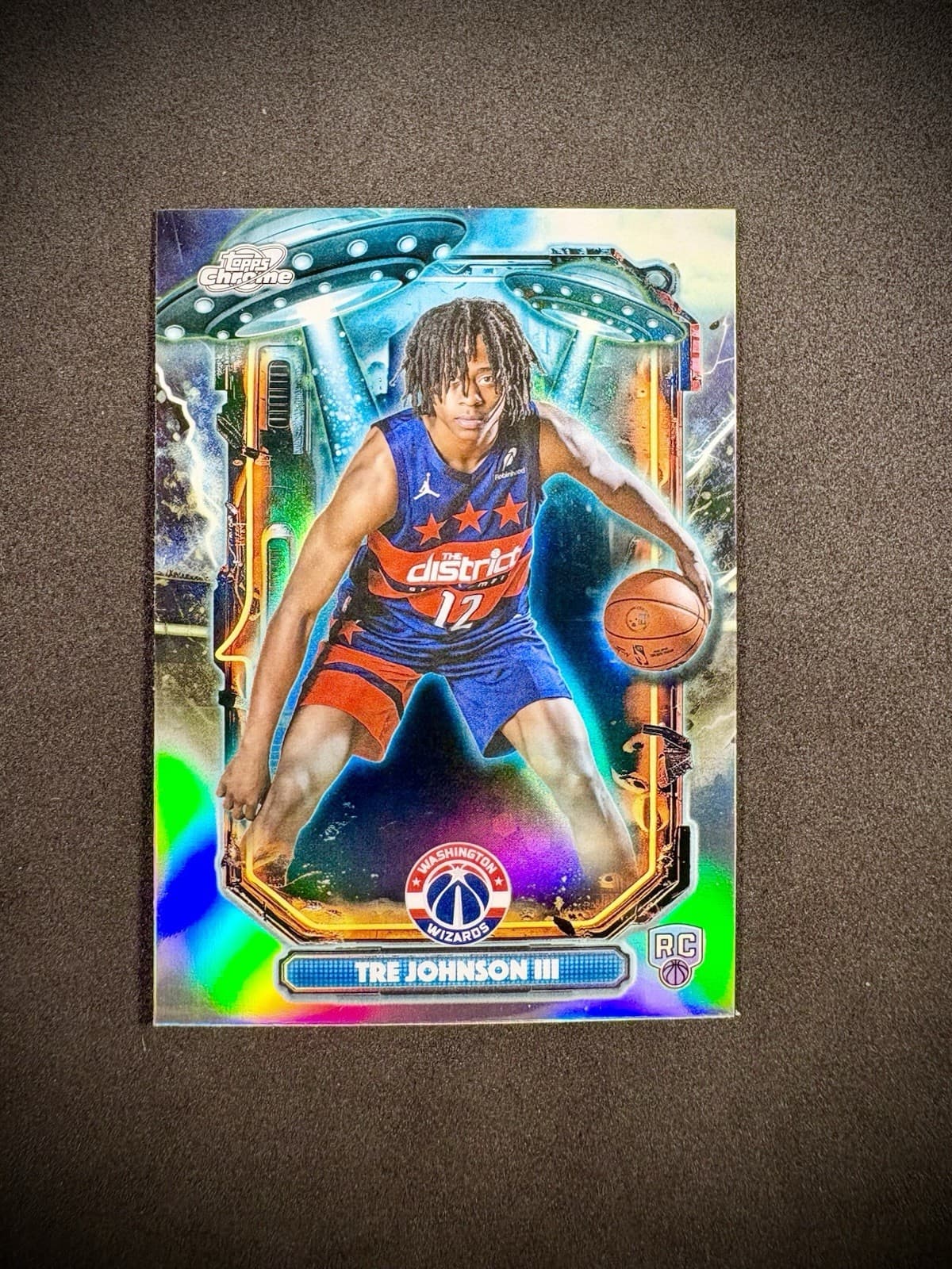 Tre Johnson III 2025 topps Topps Chrome Cosmic Extraterrestrial Talent