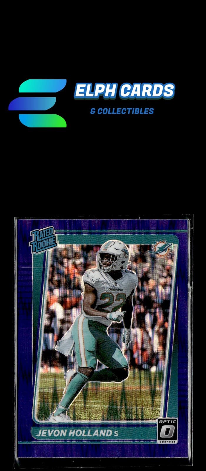 Jevon Holland 2021 panini Donruss Optic