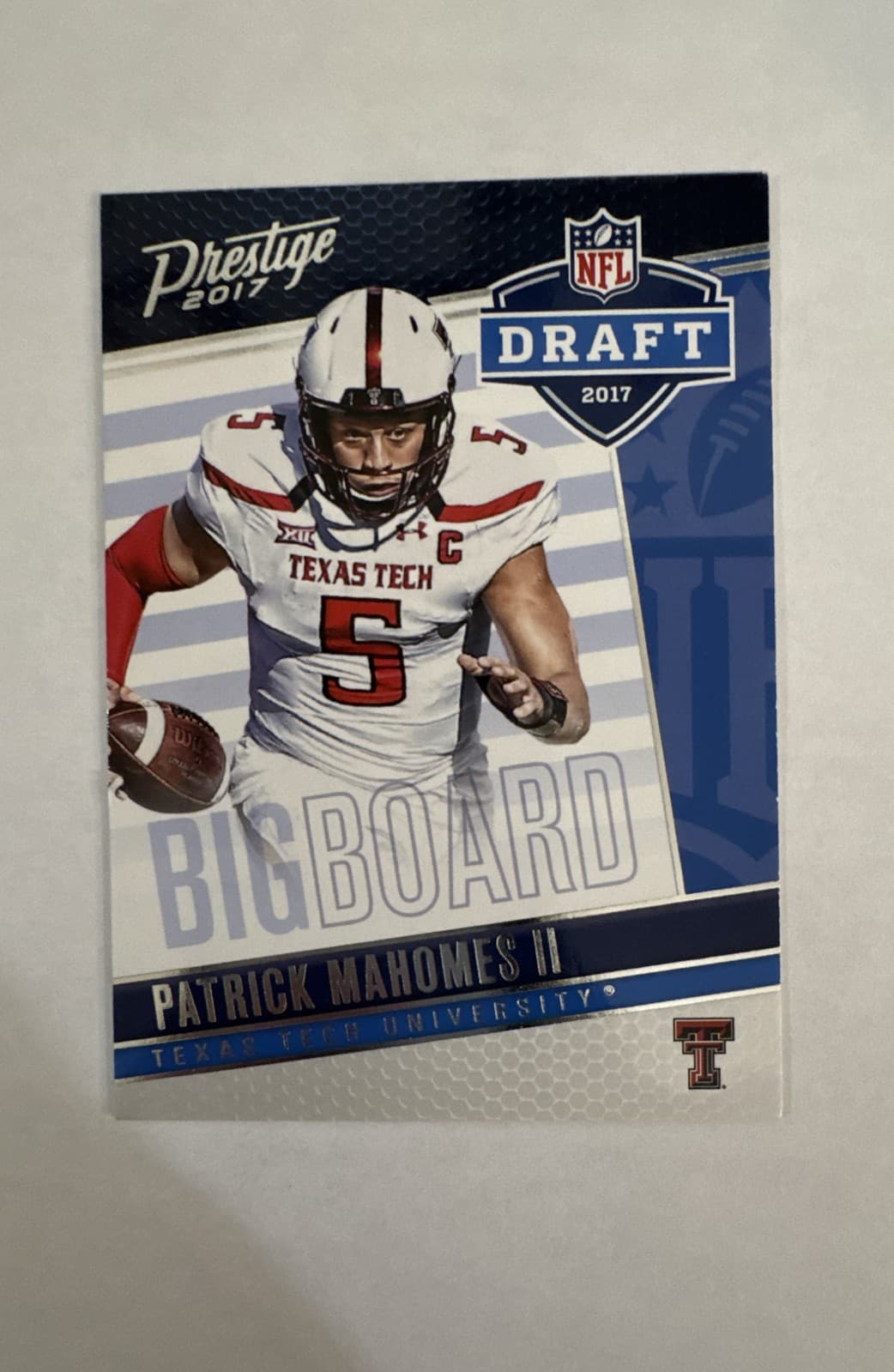 Patrick Mahomes II 2017 panini