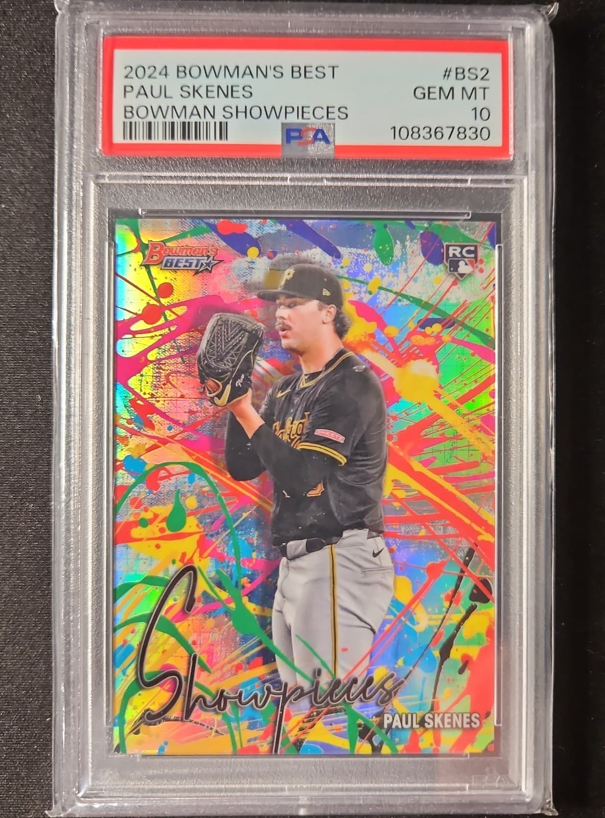 Paul Skenes 2024 bowman Bowman's Best