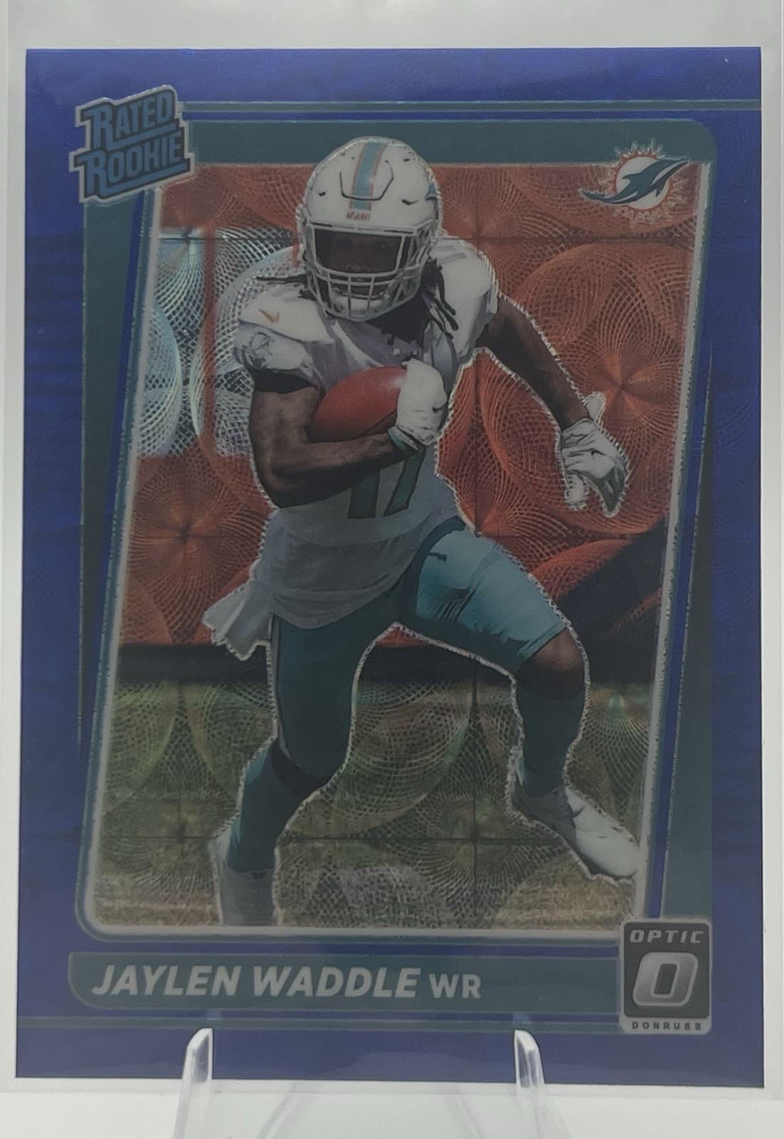 Jaylen Waddle 2021 panini Panini Donruss Optic