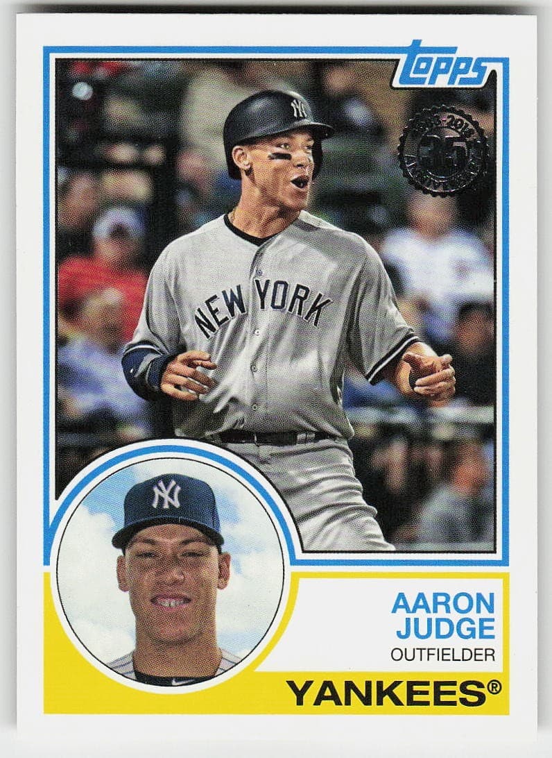 Aaron Judge 2018 topps Topps Update