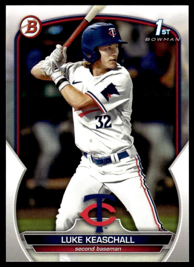 Luke Keaschall 2023 bowman Bowman Draft