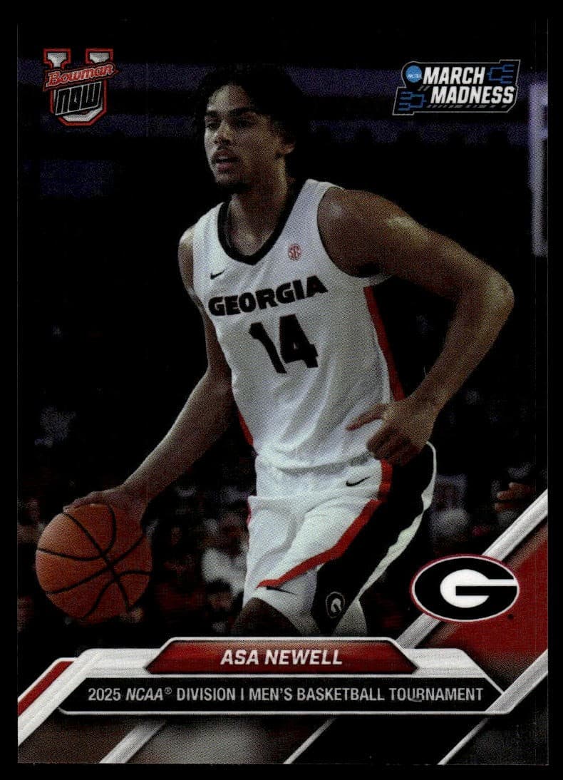 Braden Smith 2025 Bowman Bowman U Now NCAA March Madness example 2