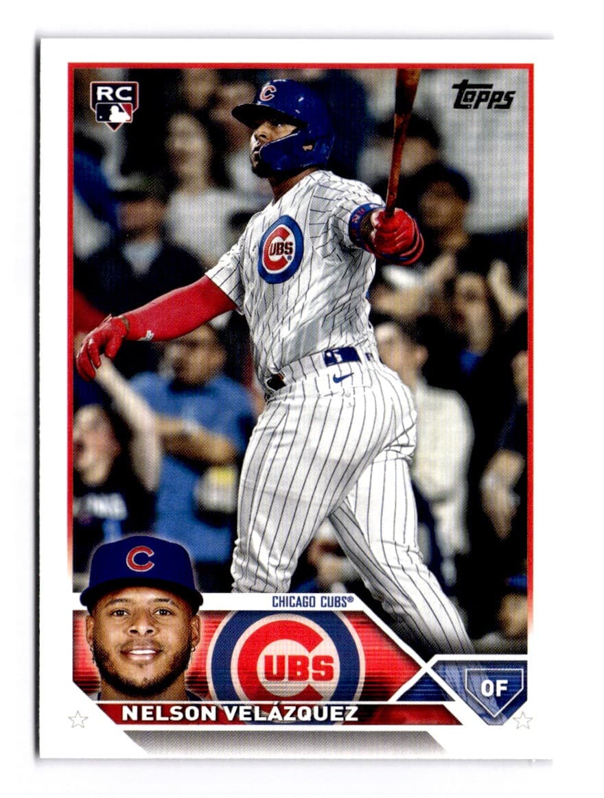 Nelson Velazquez trading card