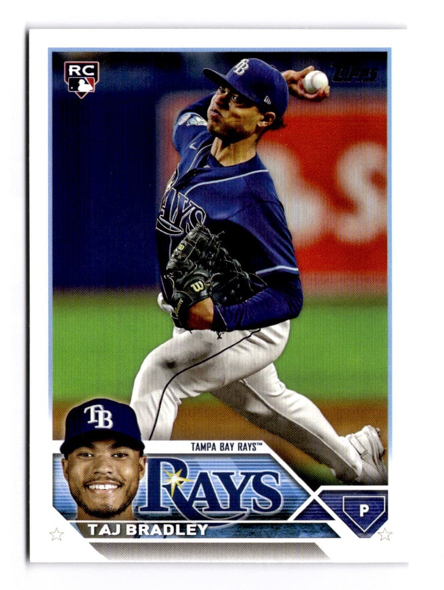 Taj Bradley trading card