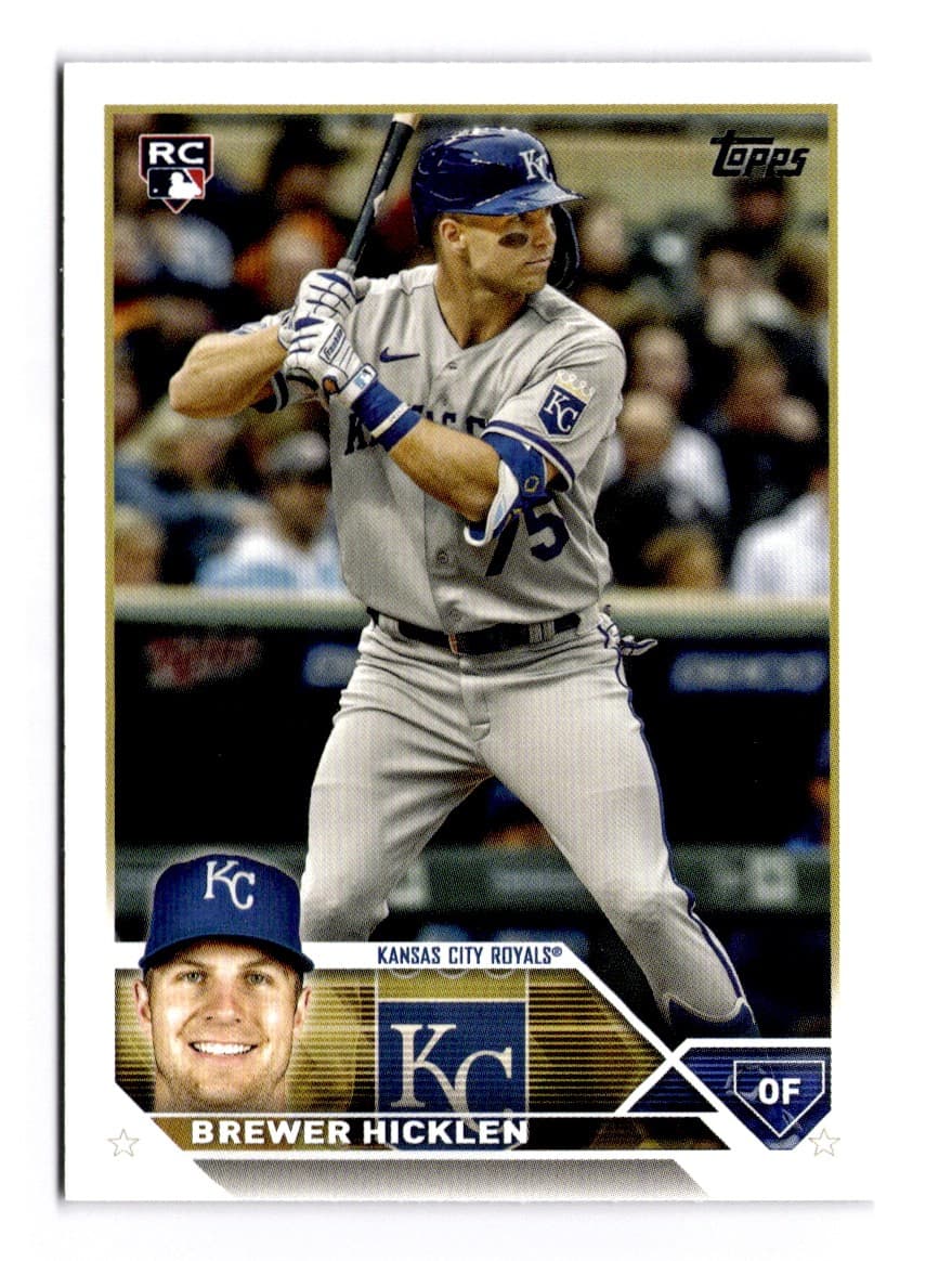 Brewer Hicklen trading card