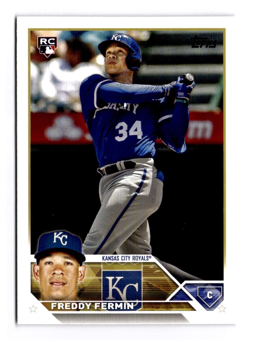 Freddy Fermin trading card