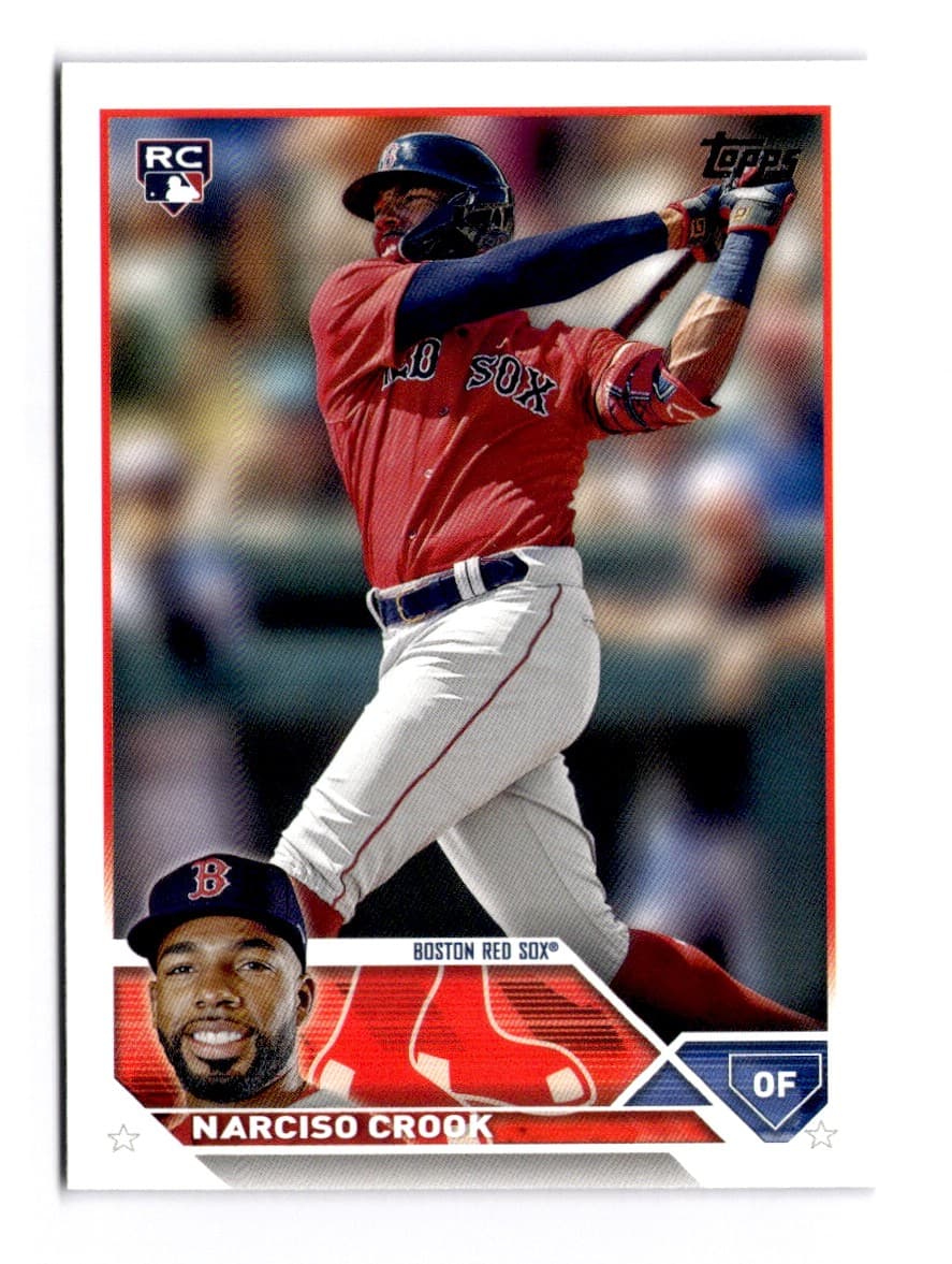 Narciso Crook trading card
