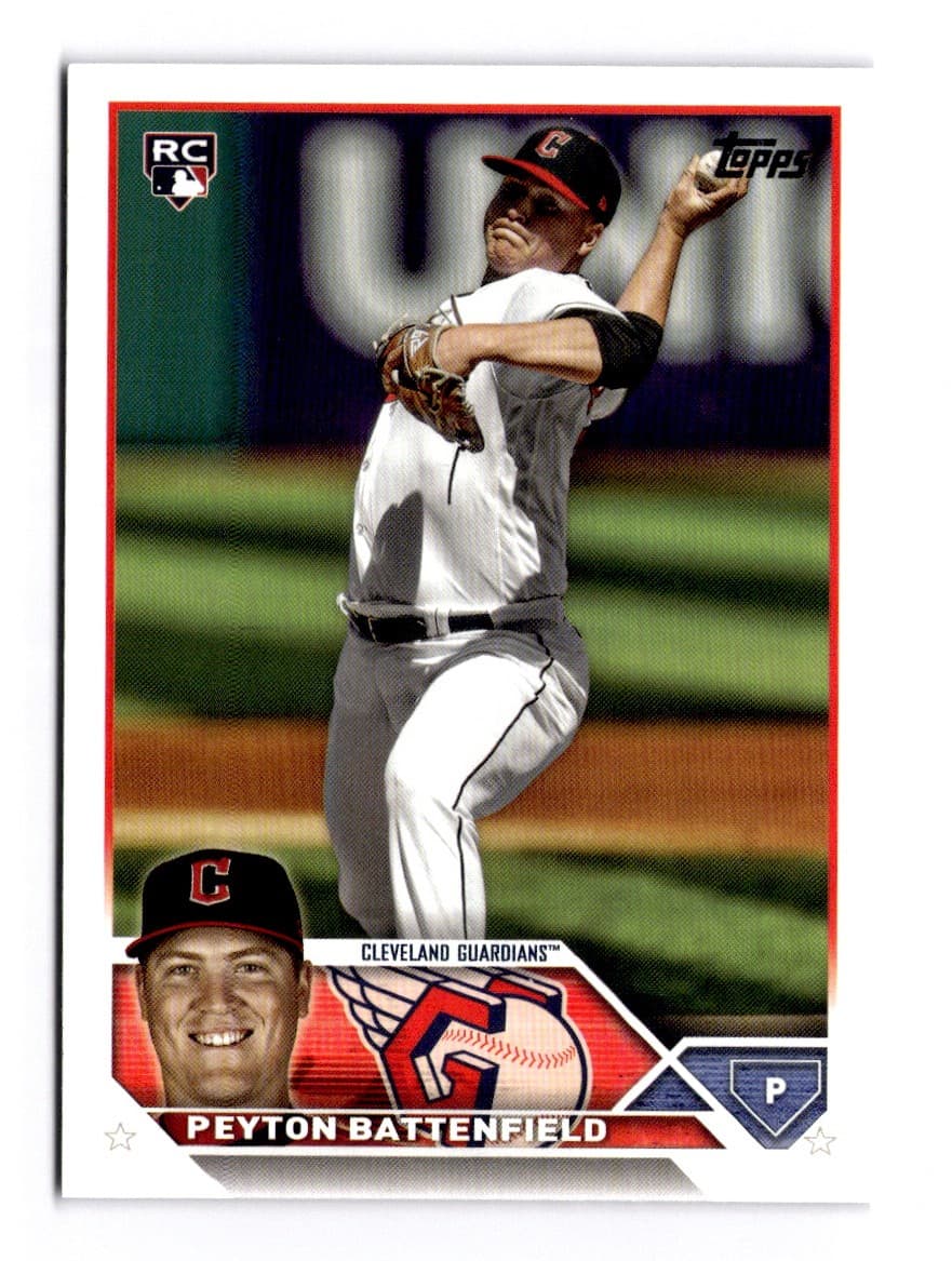 Peyton Battenfield trading card