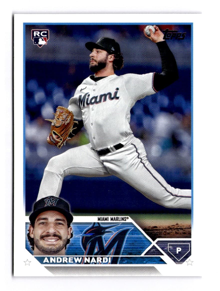 Andrew Nardi trading card
