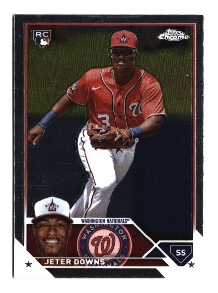 Jeter Downs trading card
