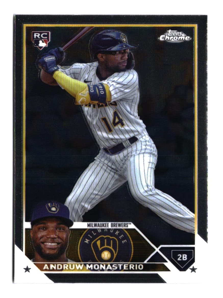 Andruw Monasterio trading card