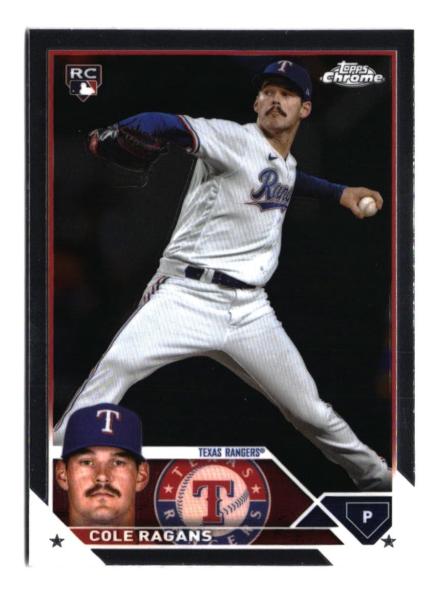 Cole Ragans trading card