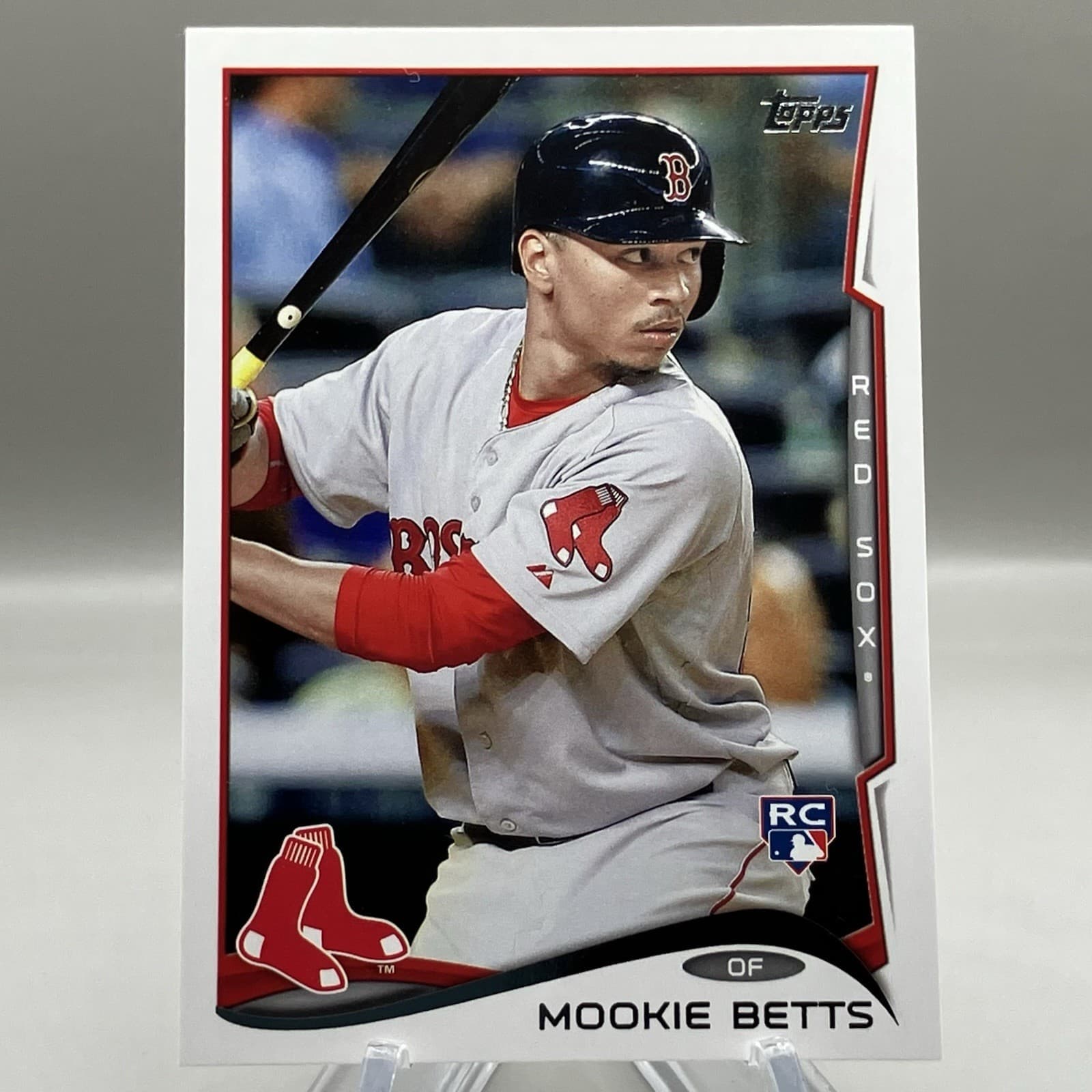 Mookie Betts trading card