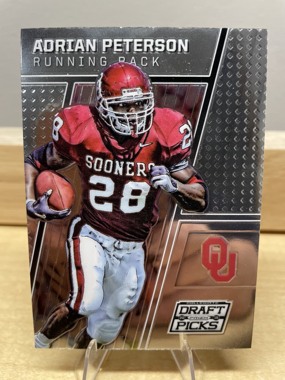 Adrian Peterson trading card