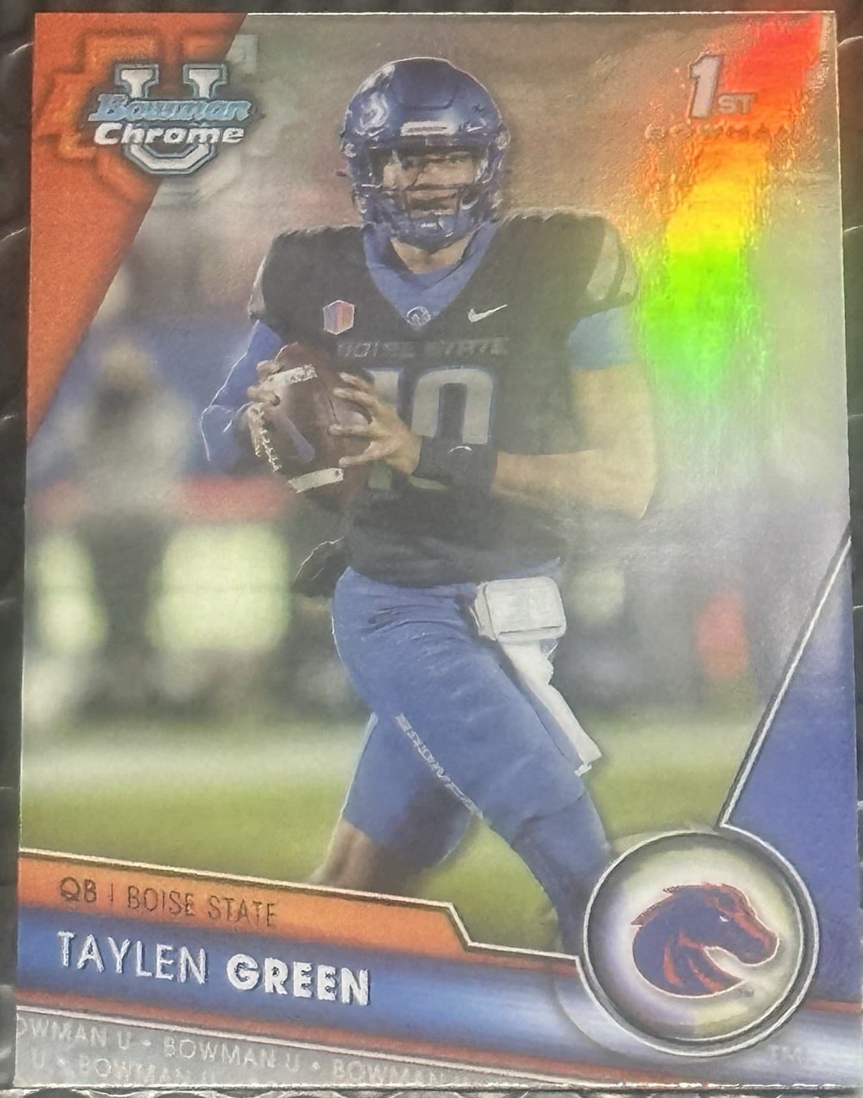 Taylen Green trading card