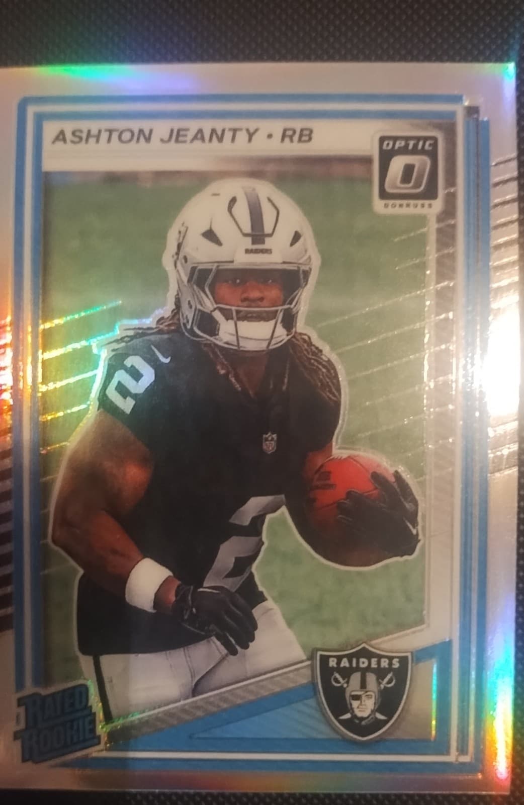 Ashton Jeanty trading card
