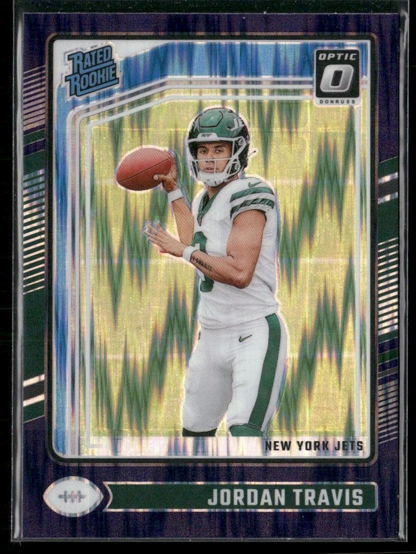 Jordan Travis trading card