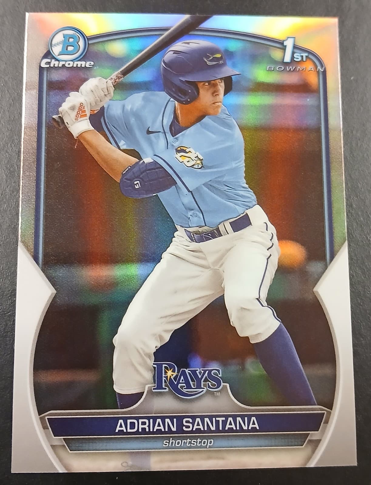 Adrian Santana trading card