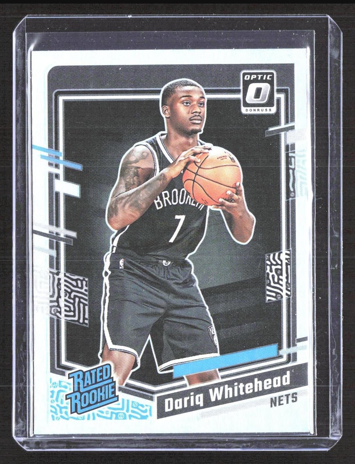Dariq Whitehead trading card