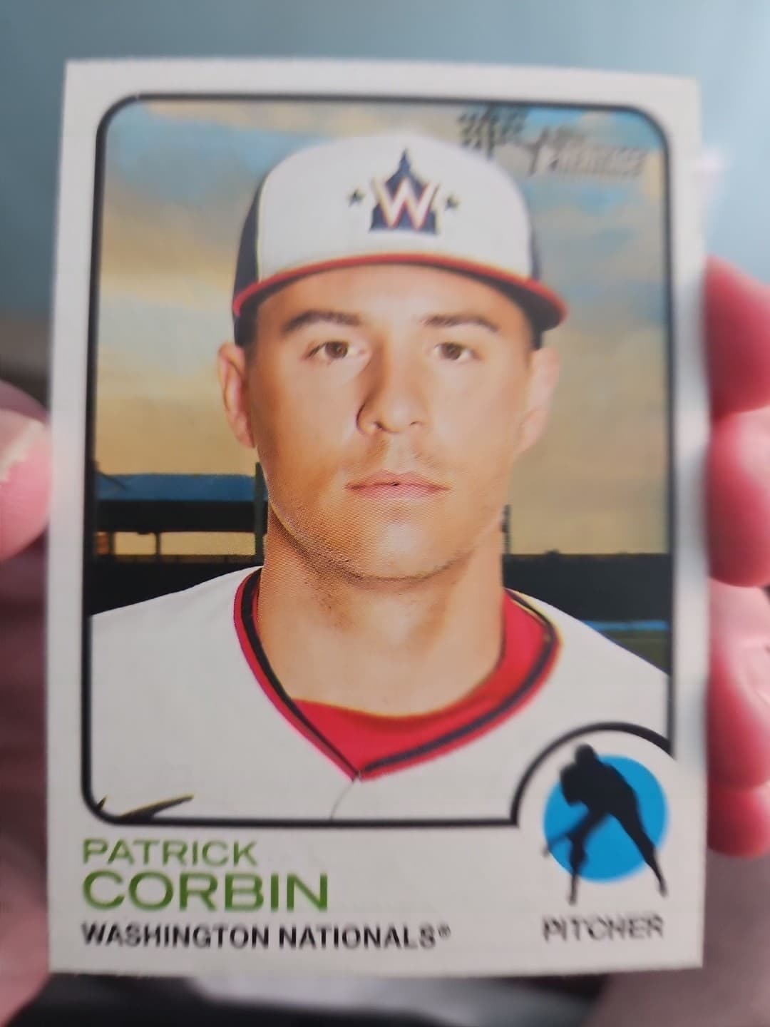 Patrick Corbin trading card