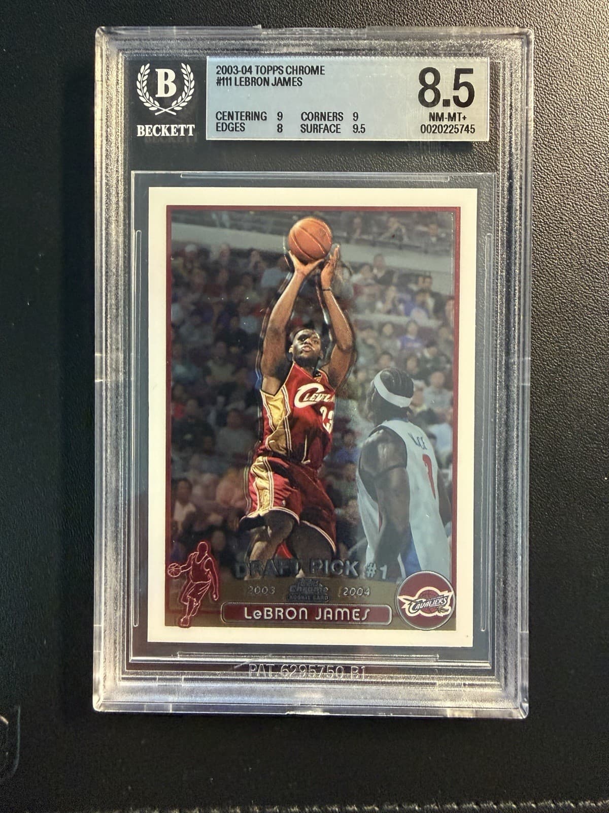LeBron James 2003 topps