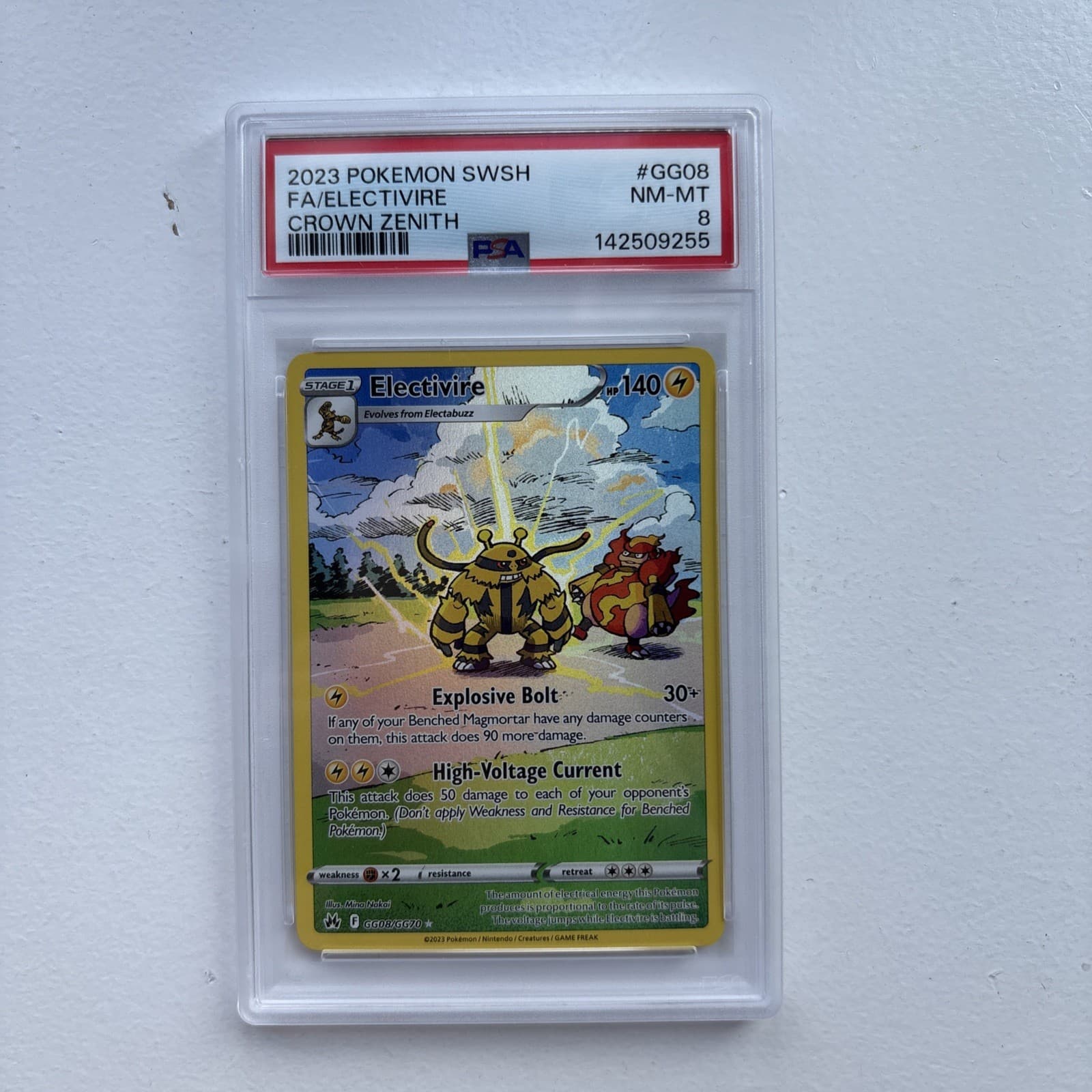 Electivire trading card